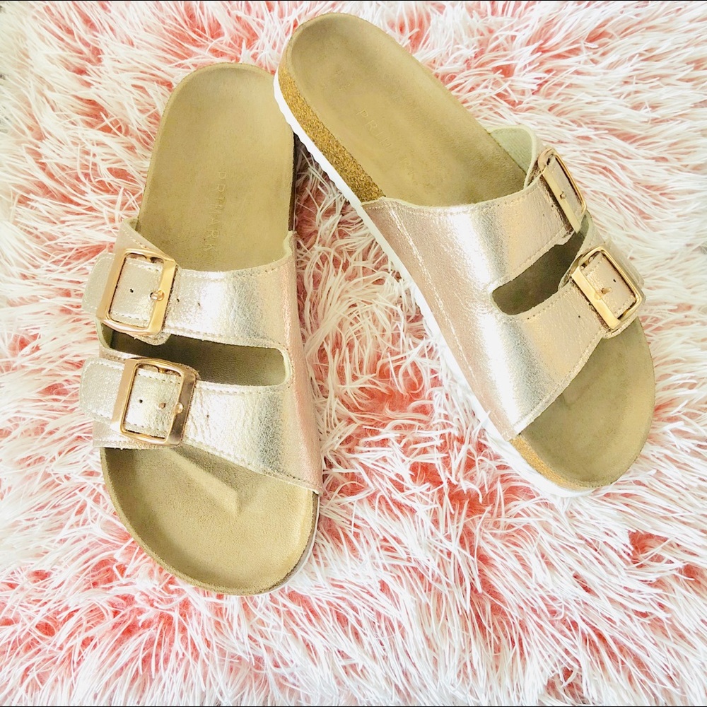 Rose gold Primark sandals 9